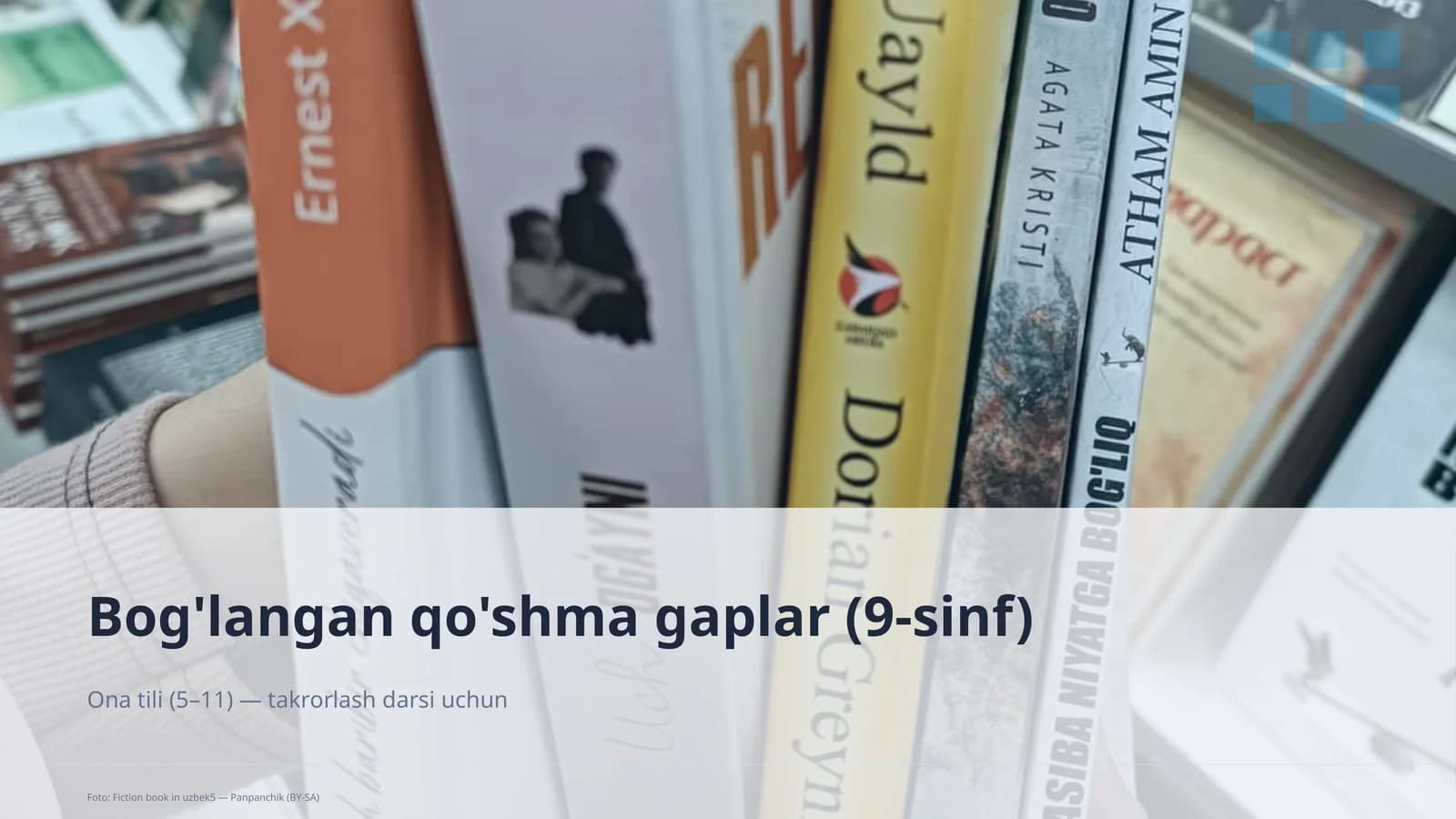 Bog'langan qo'shma gaplar (9-sinf)