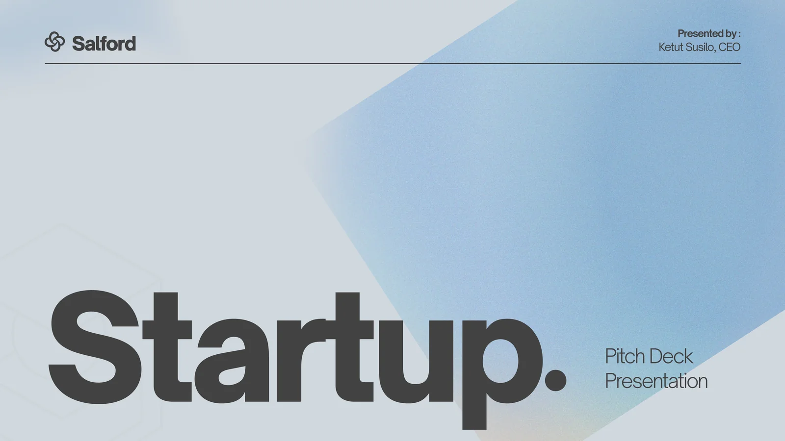 start up