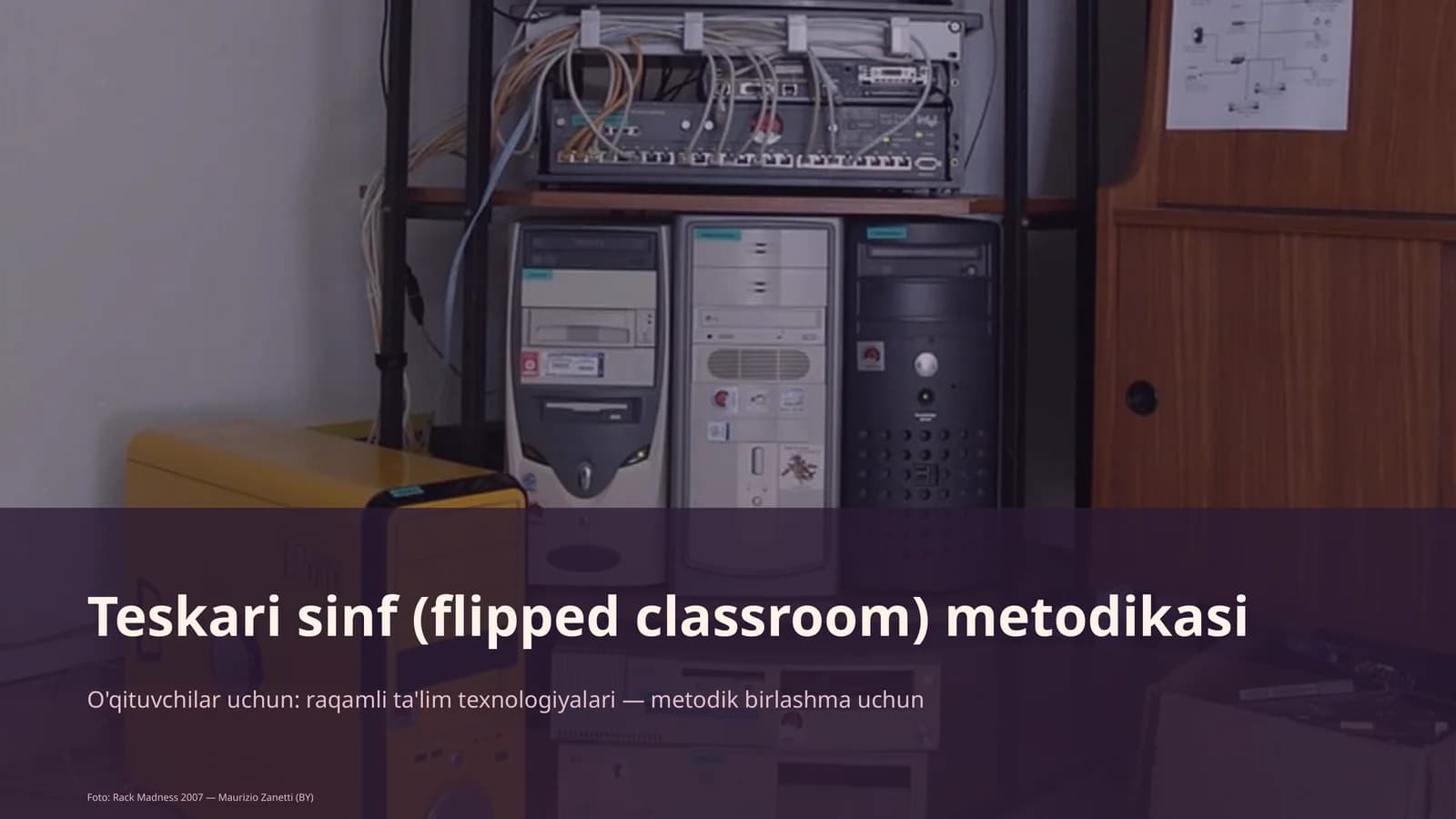 Teskari sinf (flipped classroom) metodikasi