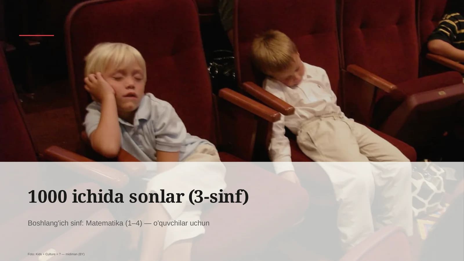 1000 ichida sonlar (3-sinf)