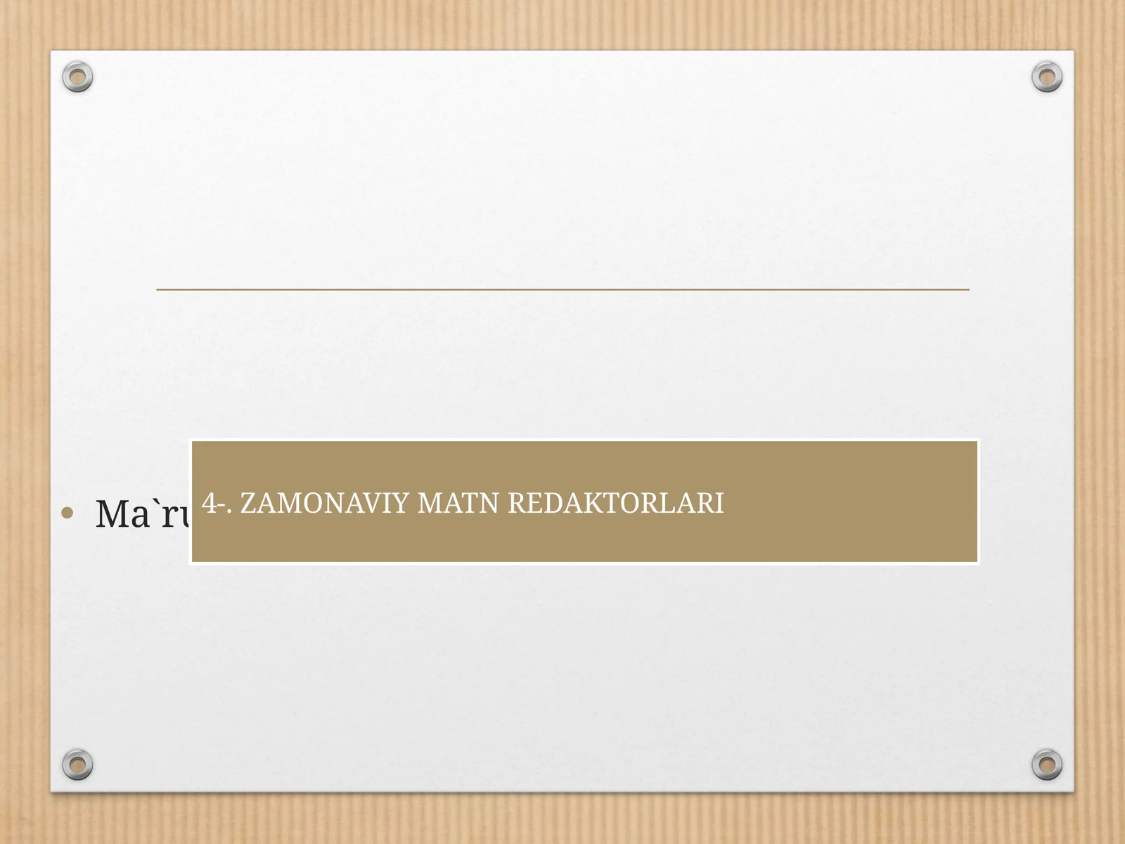 Product slide 1