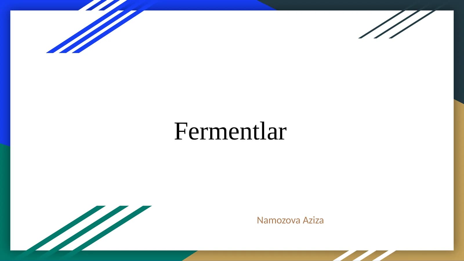 Fermentlar