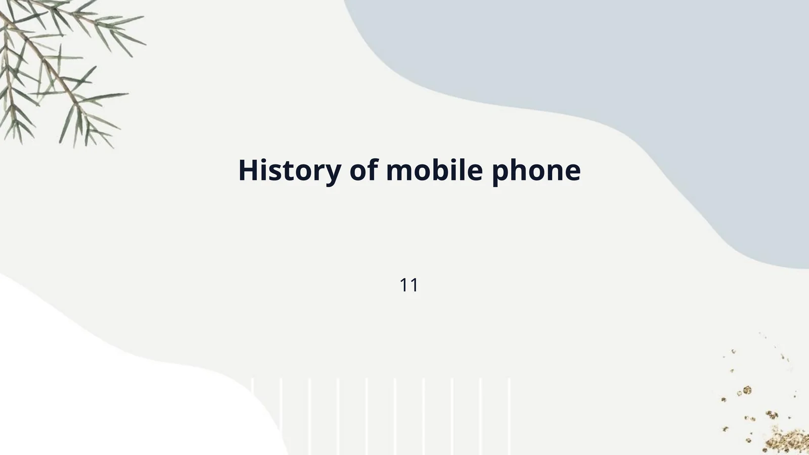 History of mobile phone