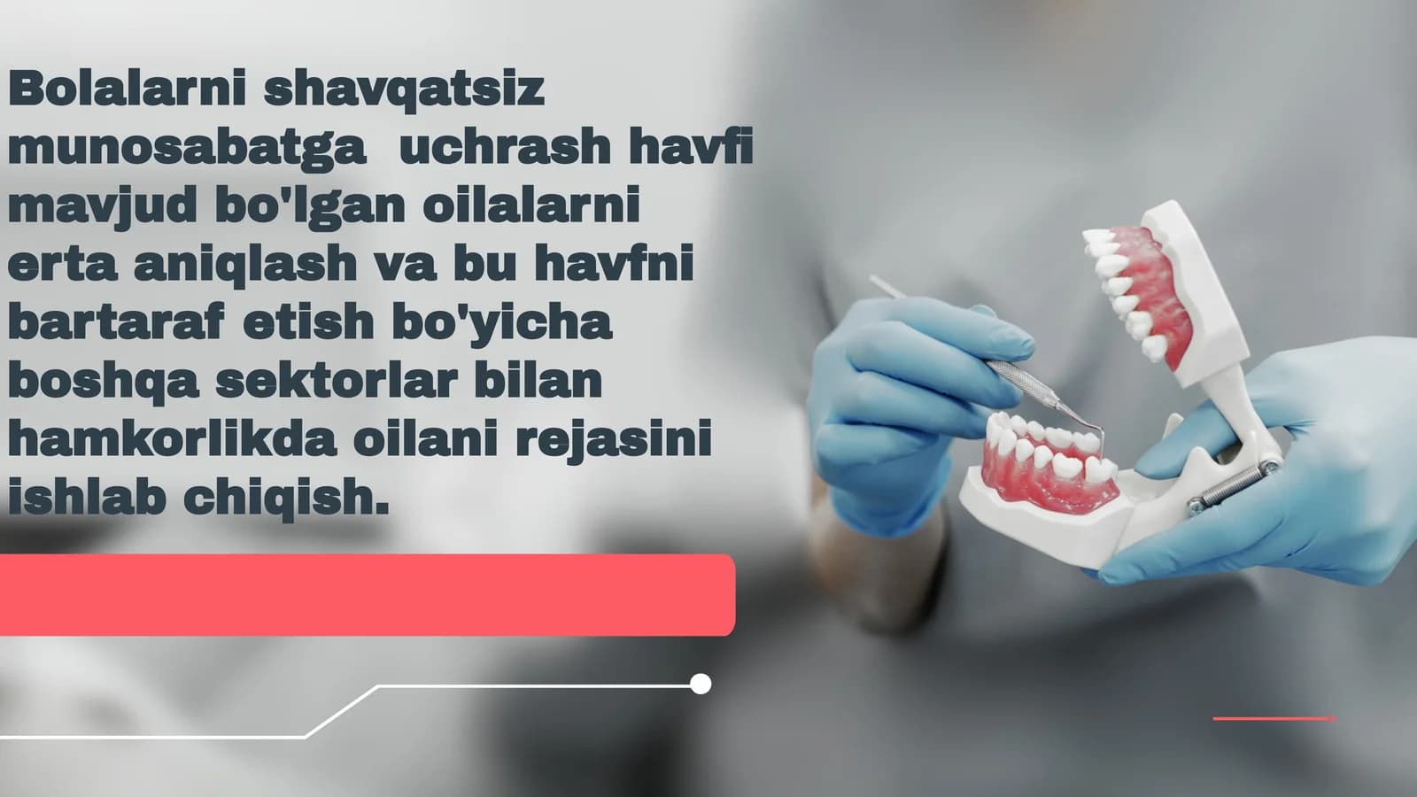 Bolalarni shavqatsiz munosabatga  uchrash havfi mavjud bo'lgan oilalarni erta aniqlash va bu havfni