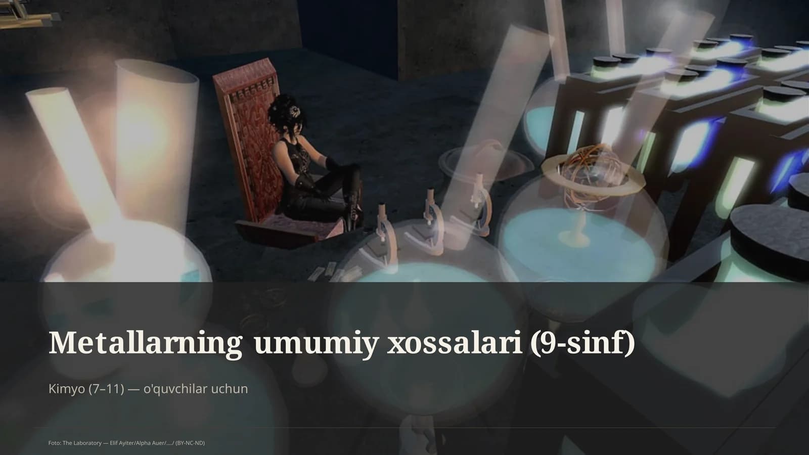 Metallarning umumiy xossalari (9-sinf)