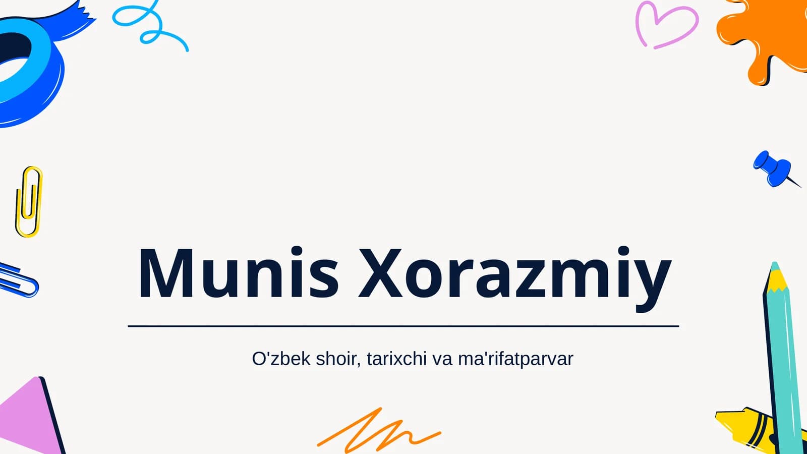Munis Xorazmiy
