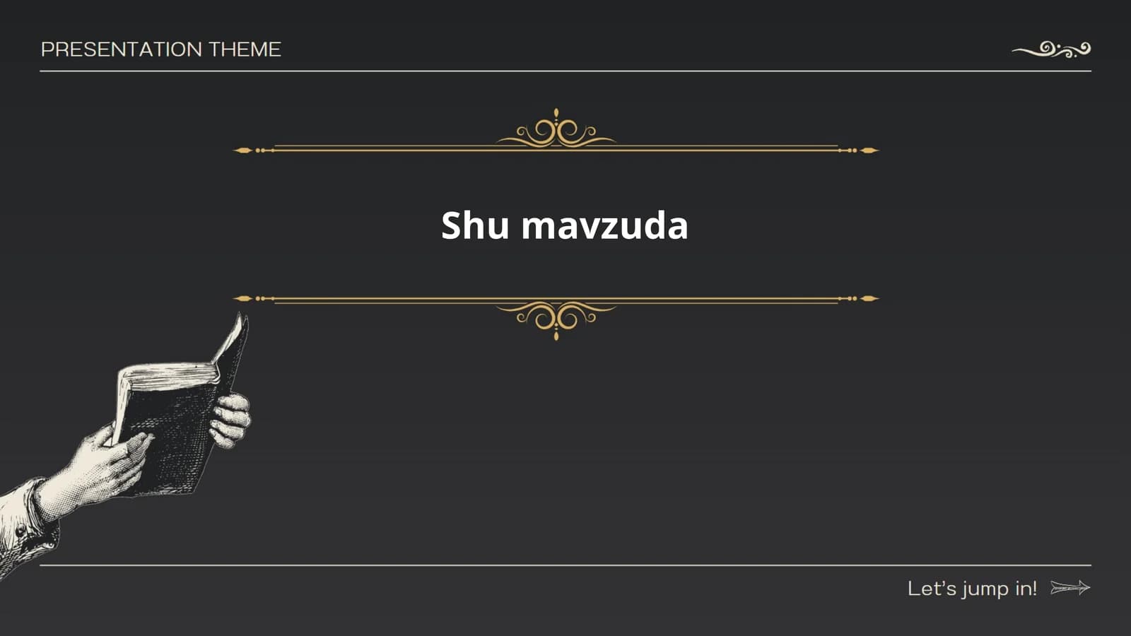 Mavzu tahlili