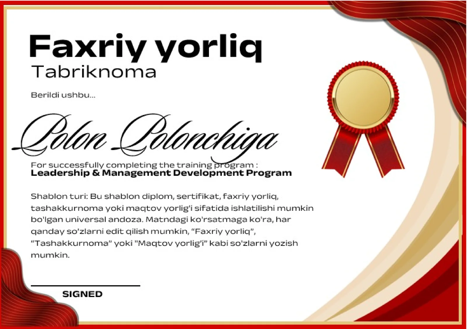 FAXRIY YORLIQ