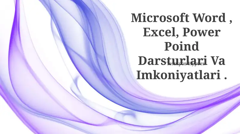 Microsoft Word