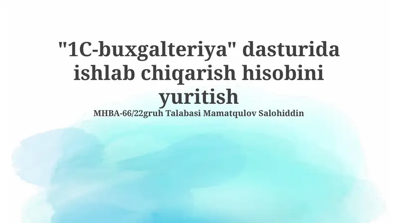 Product slide 1