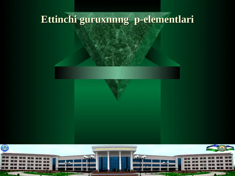 Ettinchi guruxnnngp-elementlari