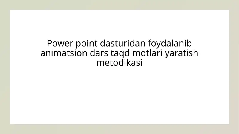 Product slide 1