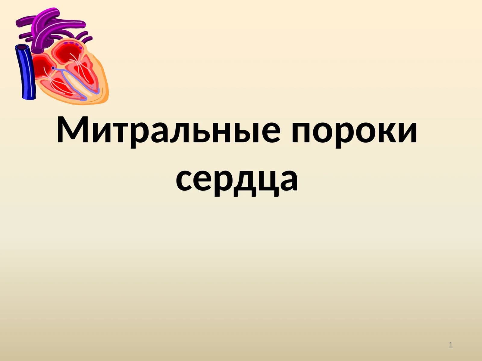 Митральные пороки сердца