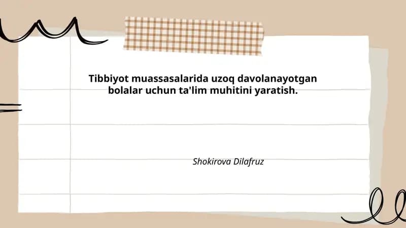 Maqsadli ta'lim dasturlari ishlab chiqish