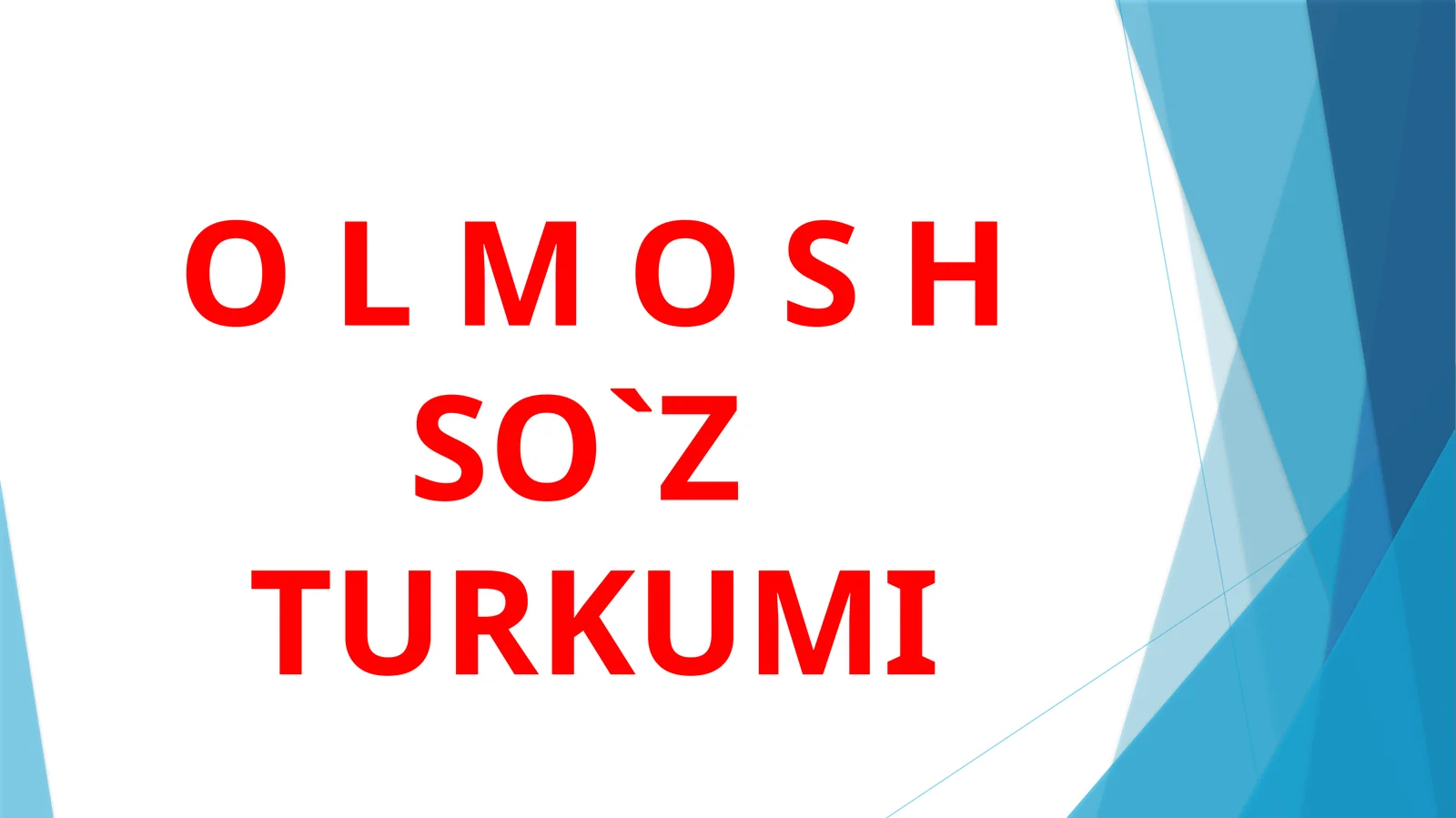 OLMOSH