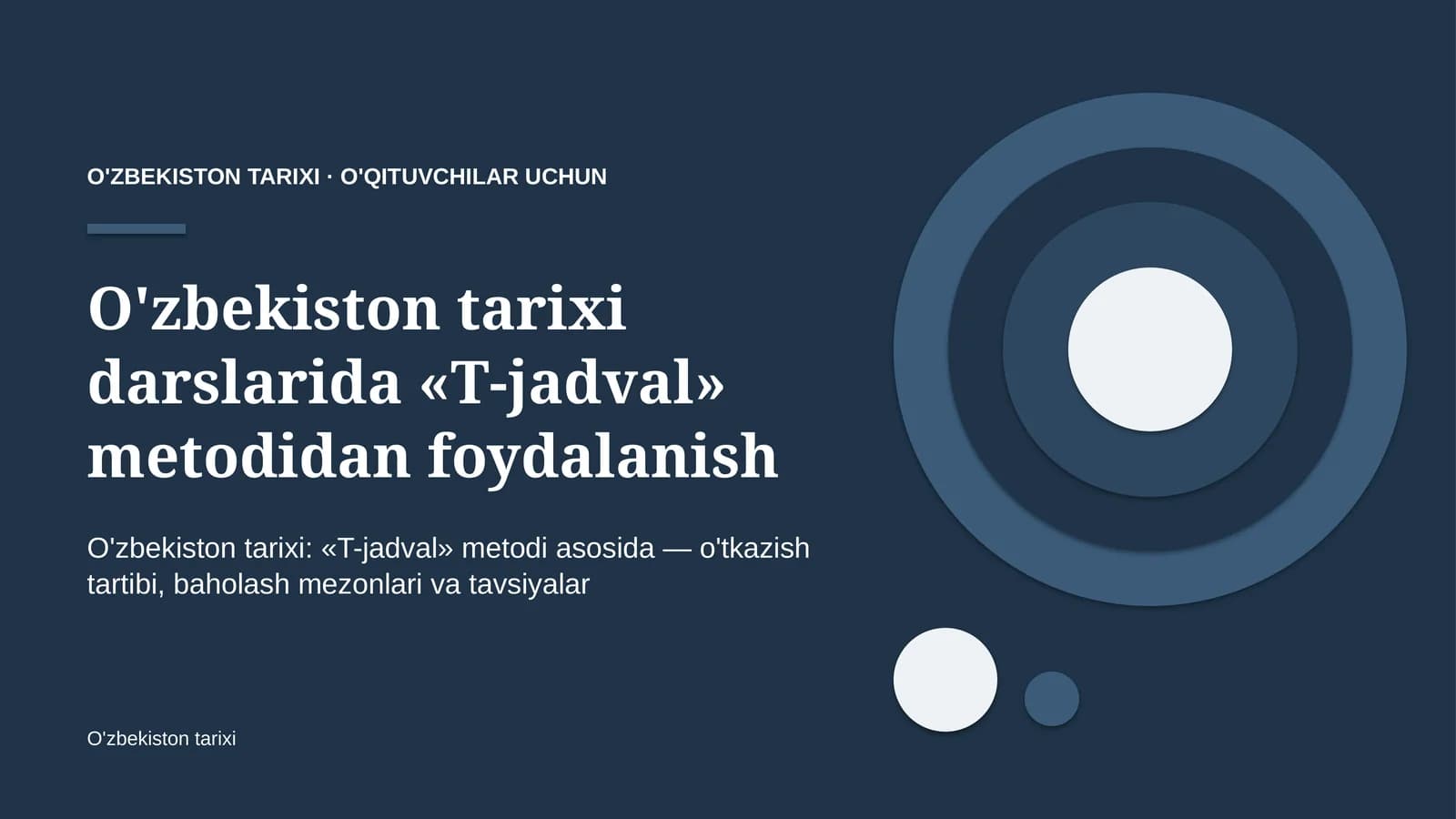 o'zbekiston tarixi darslarida t jadval metodidan foydalanish 8400