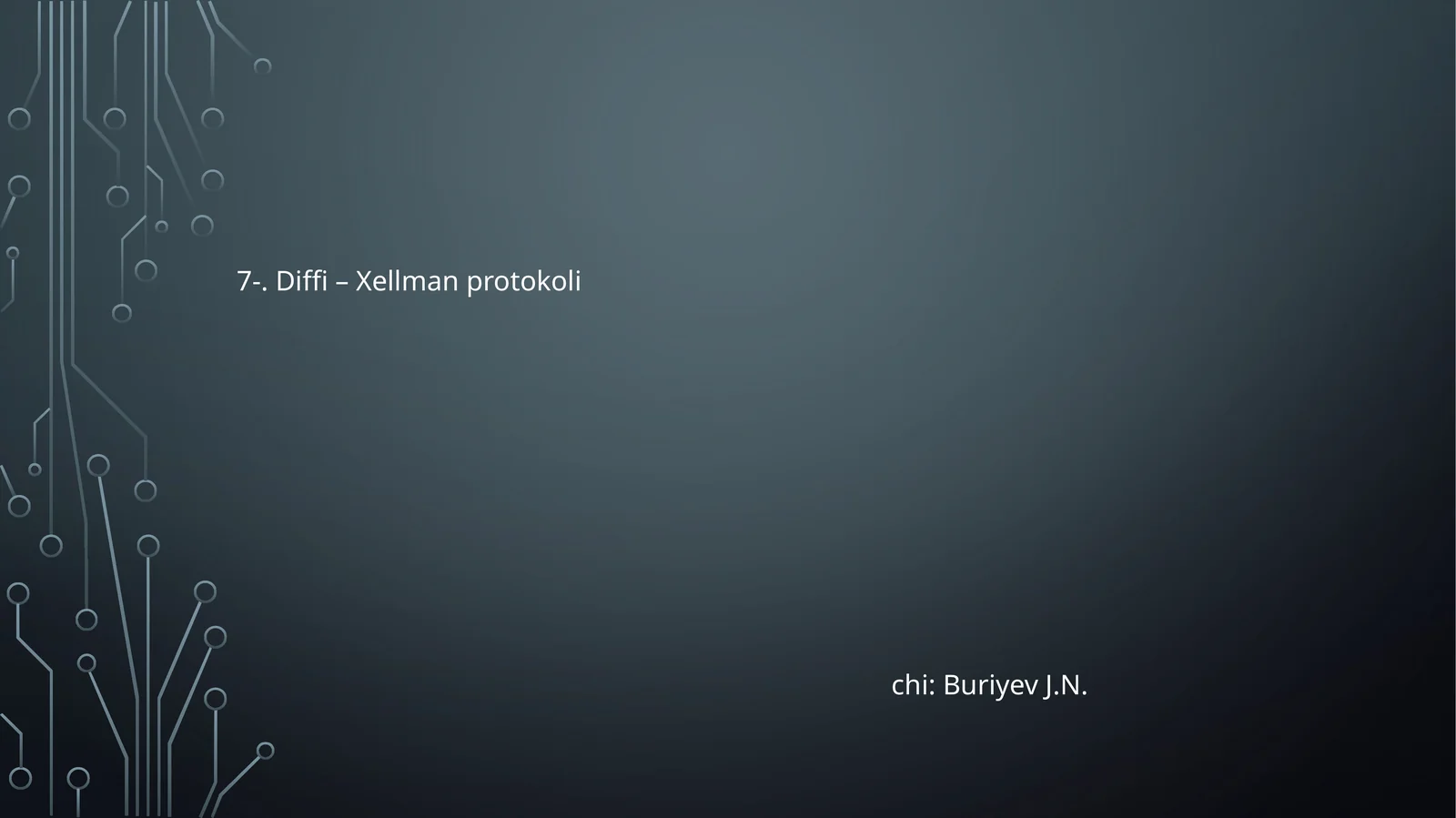 Diffi – Xellman protokoli