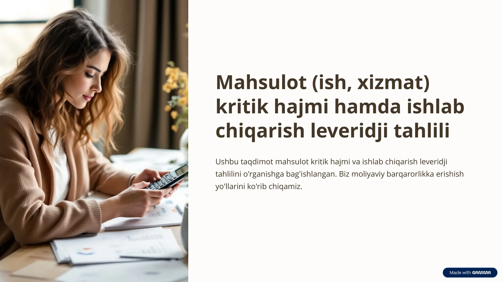 Product slide 1