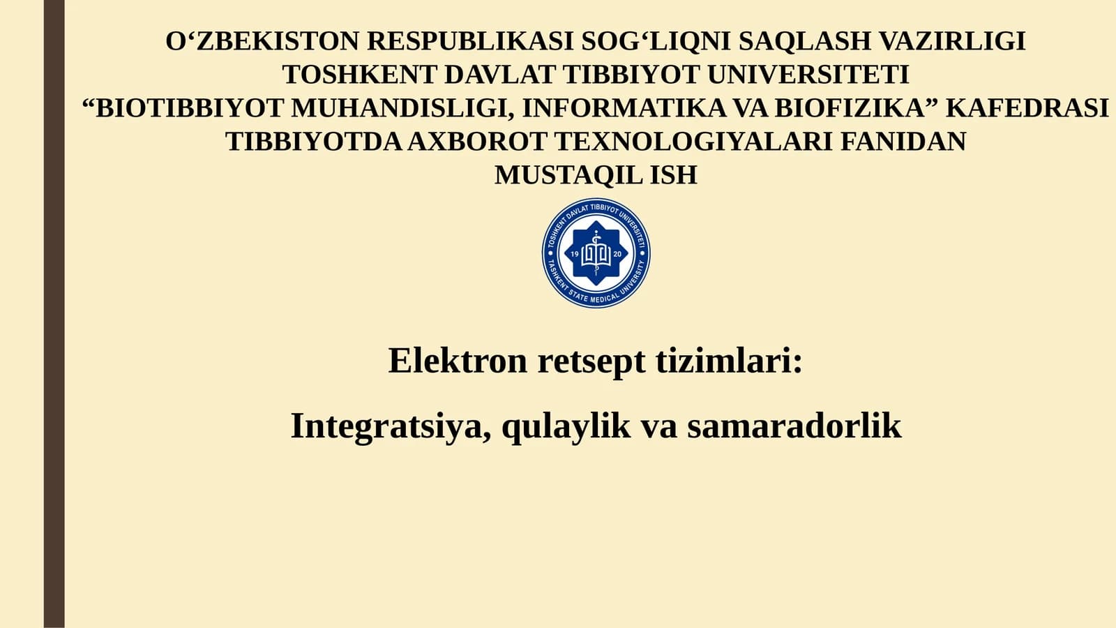 Elektron retsept tizimlari