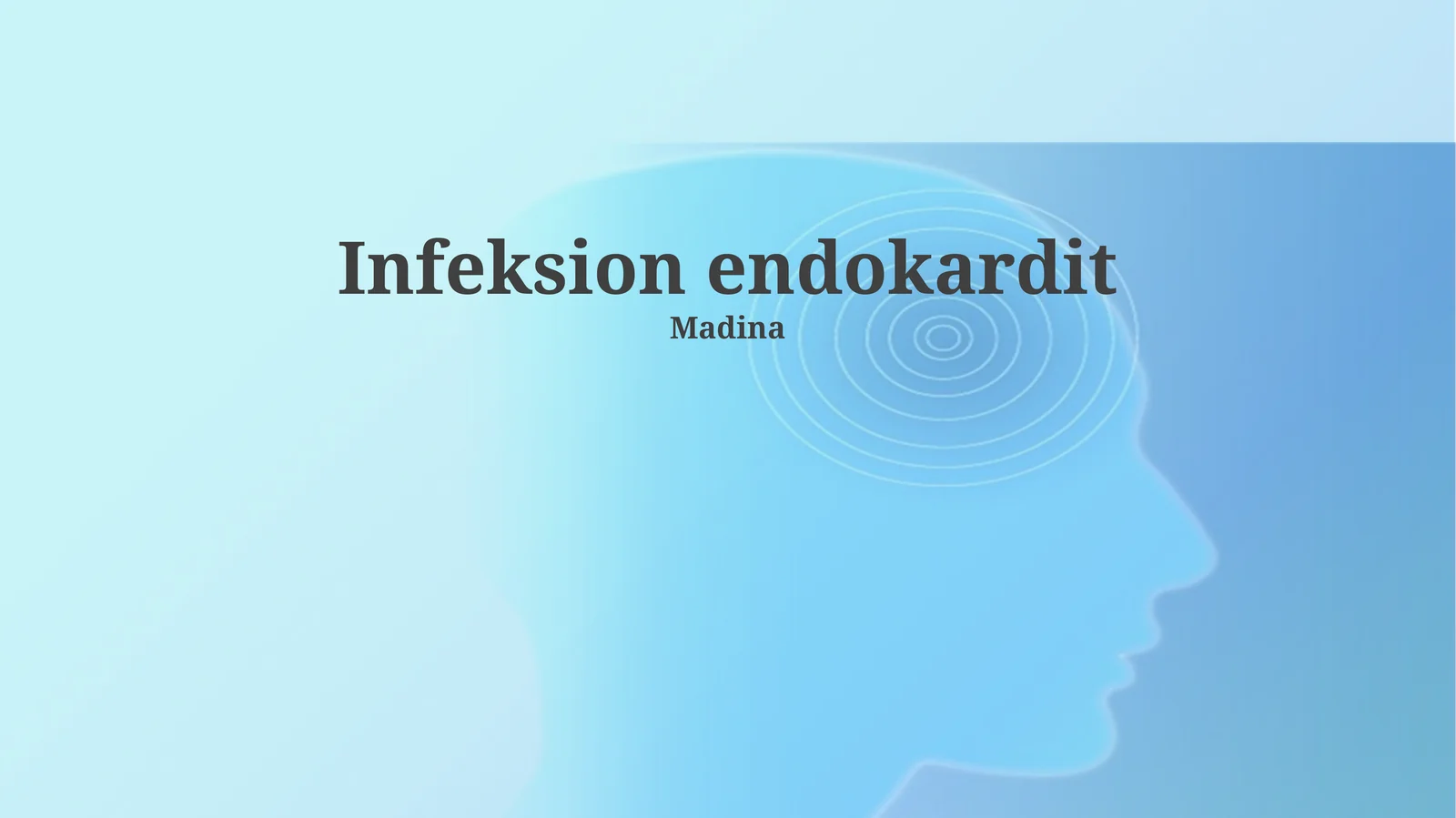 Infeksion endokardit