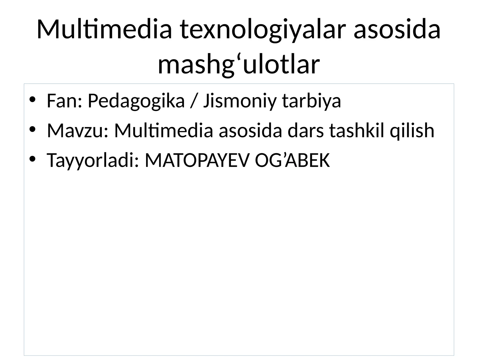 Product slide 1