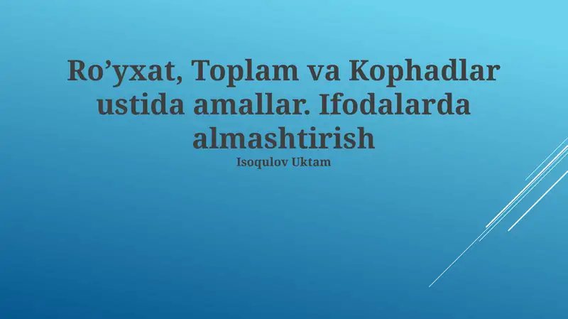 Product slide 1