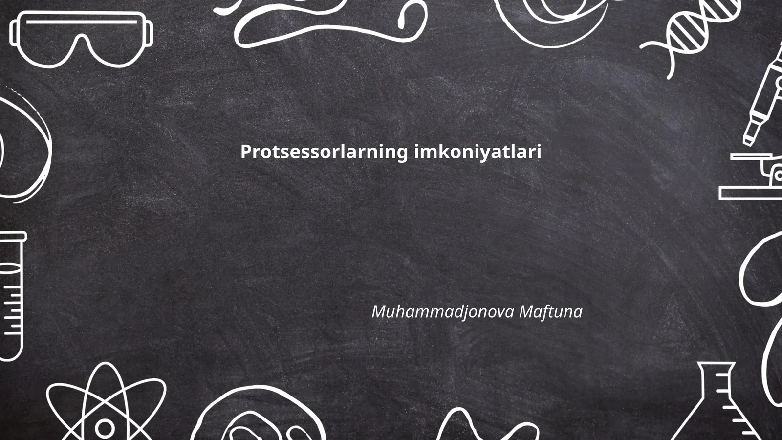 Protsessorlarning imkoniyatlari