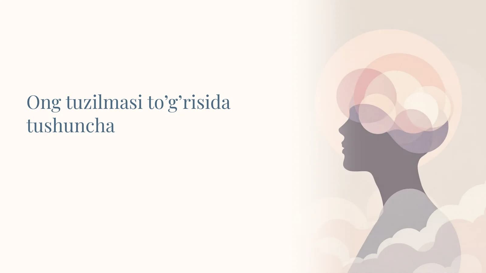 Ong tuzilmasi to'g'risida tushuncha
