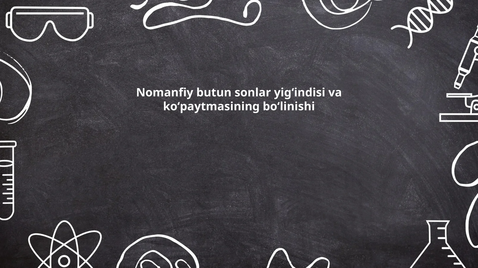 Natural Sonlar Hisoblash