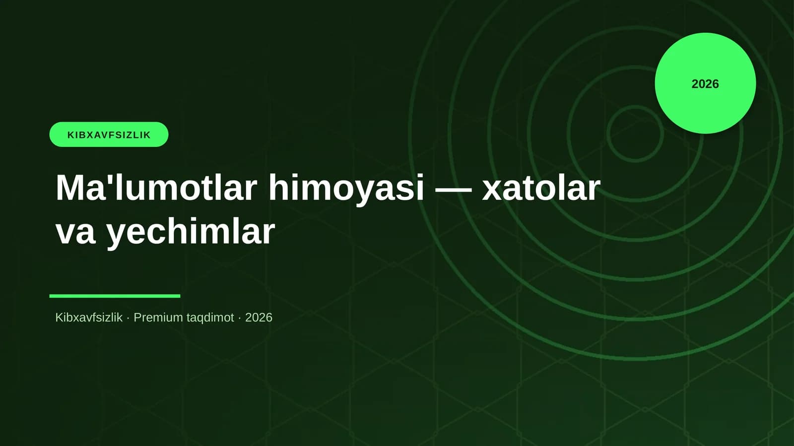 KIBXAVFSIZLIK
