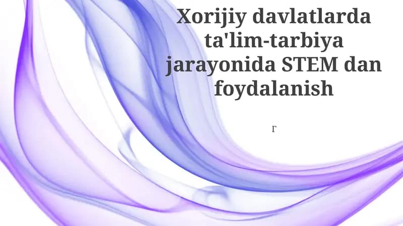 Hindistonning STEM rivojlanishi