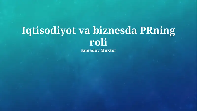 Product slide 1