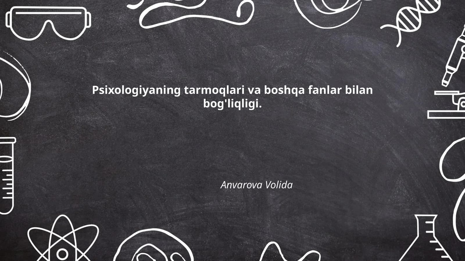 Psixologiya va nevrologiya