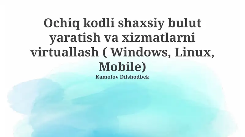 Product slide 1