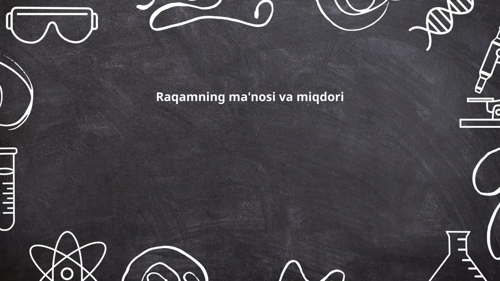 Raqamning ma'nosi va miqdori
