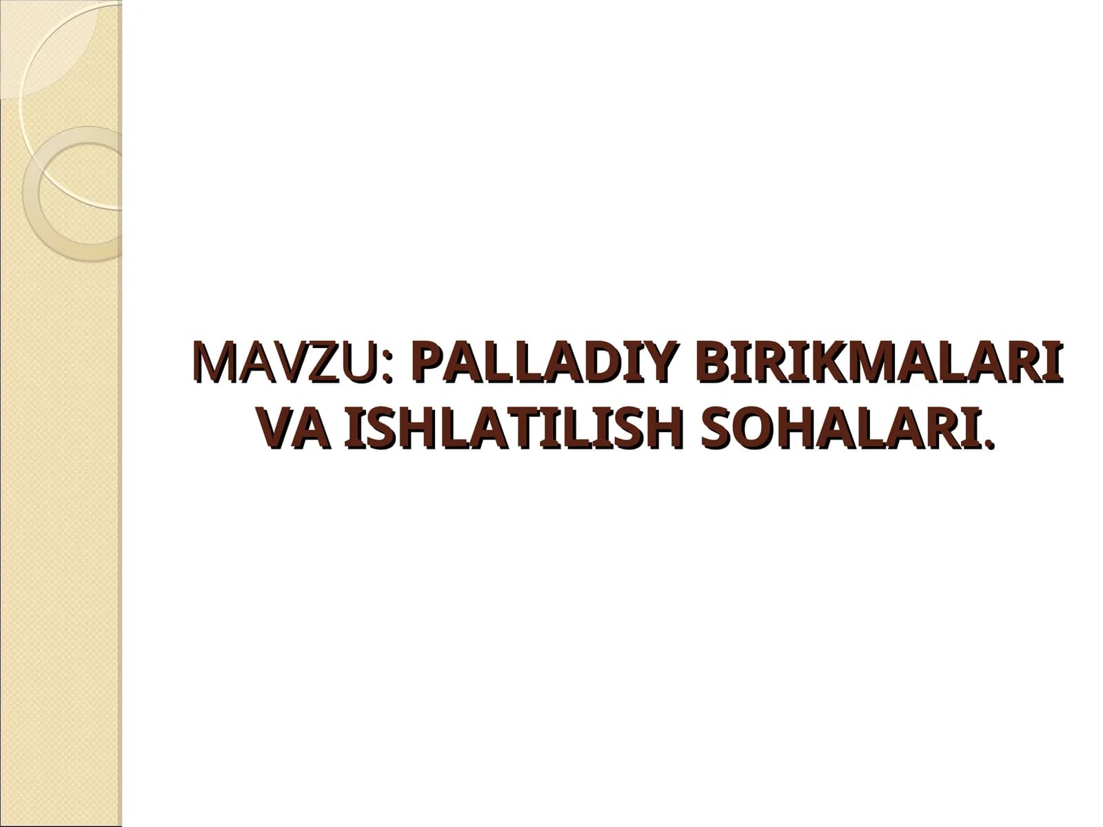 PALLADIY ELEMENTI