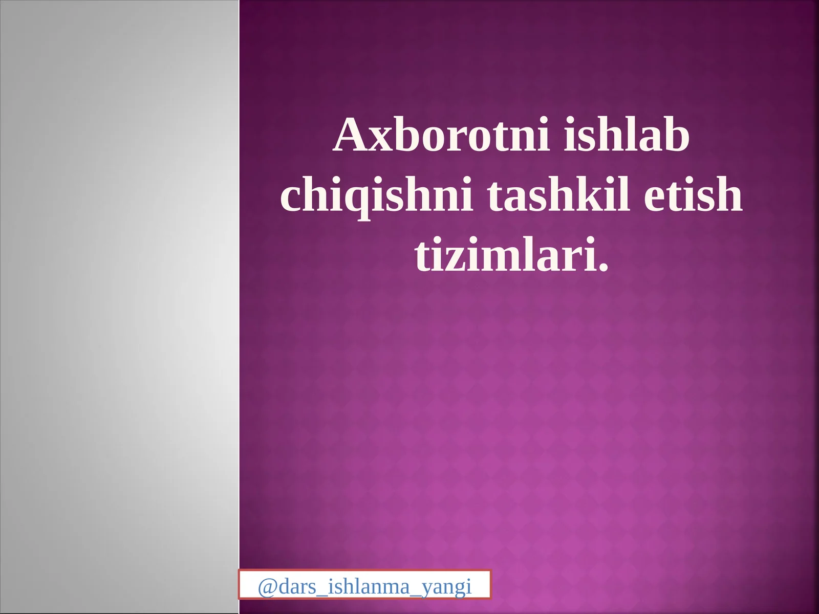Product slide 1
