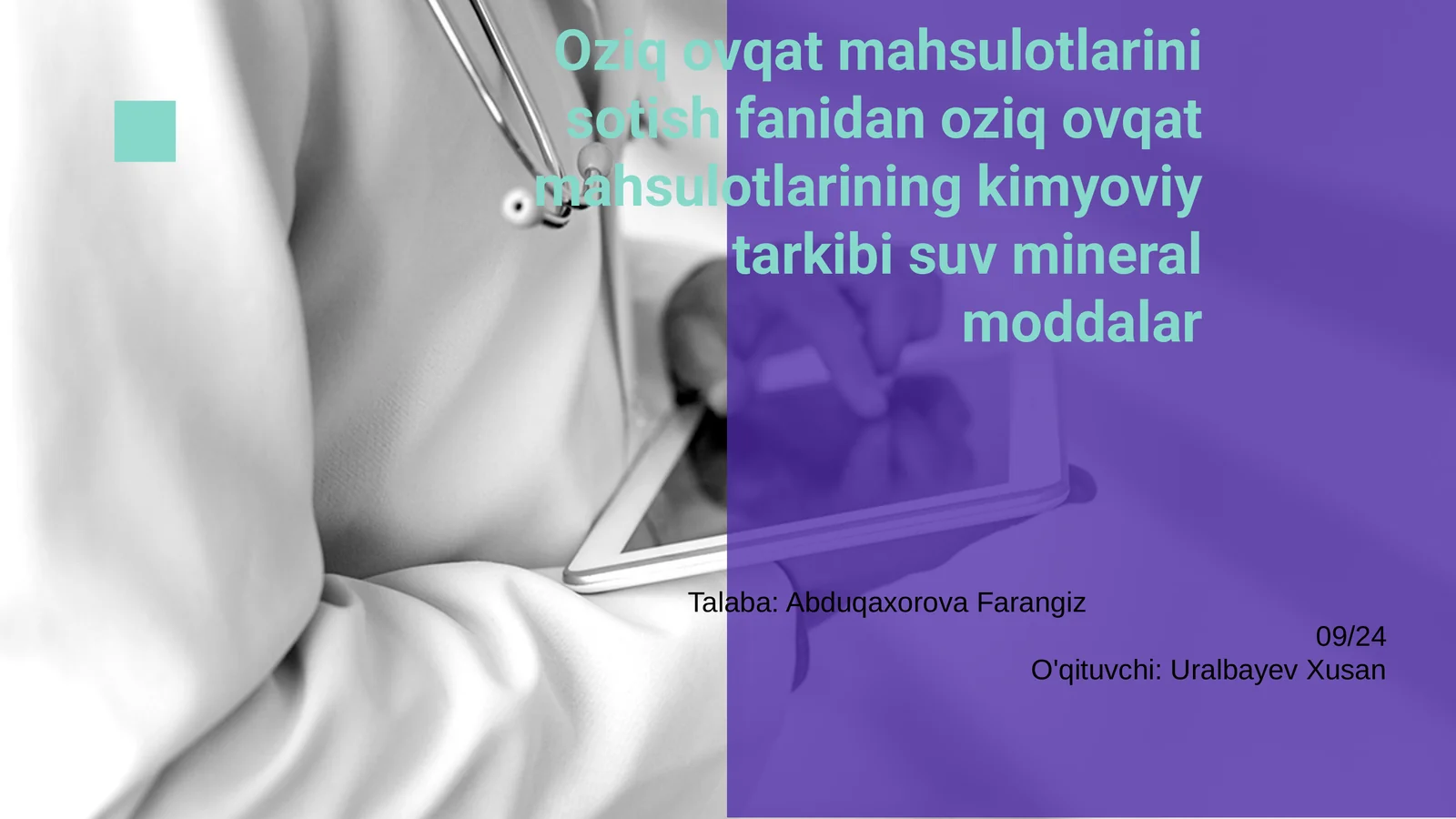 Product slide 1