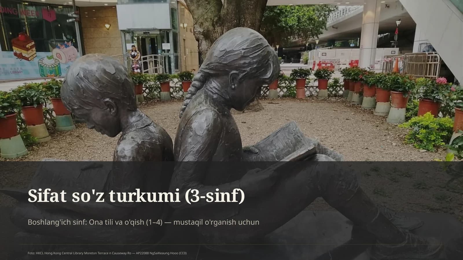 Sifat so'z turkumi (3-sinf)