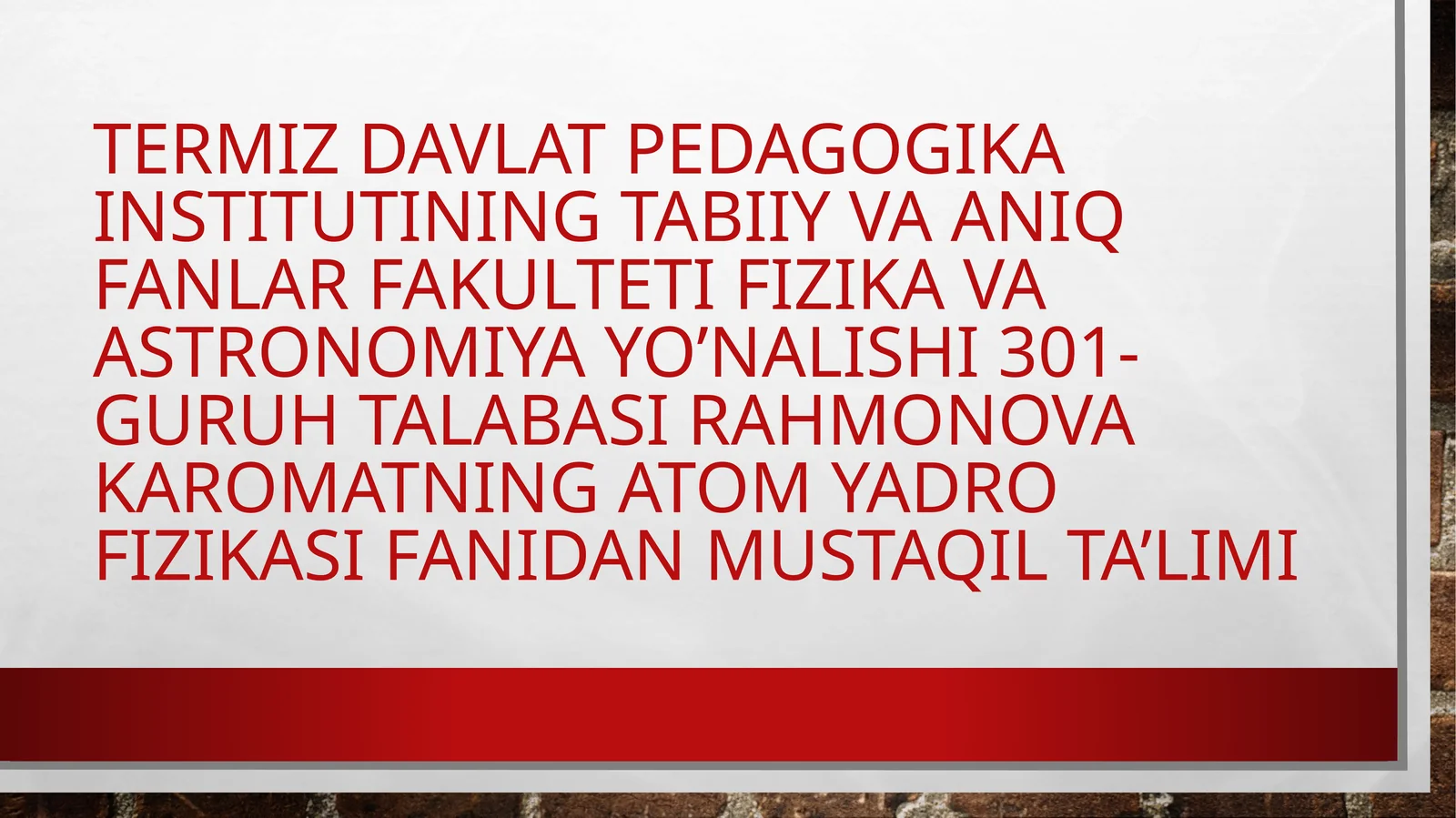 Product slide 1
