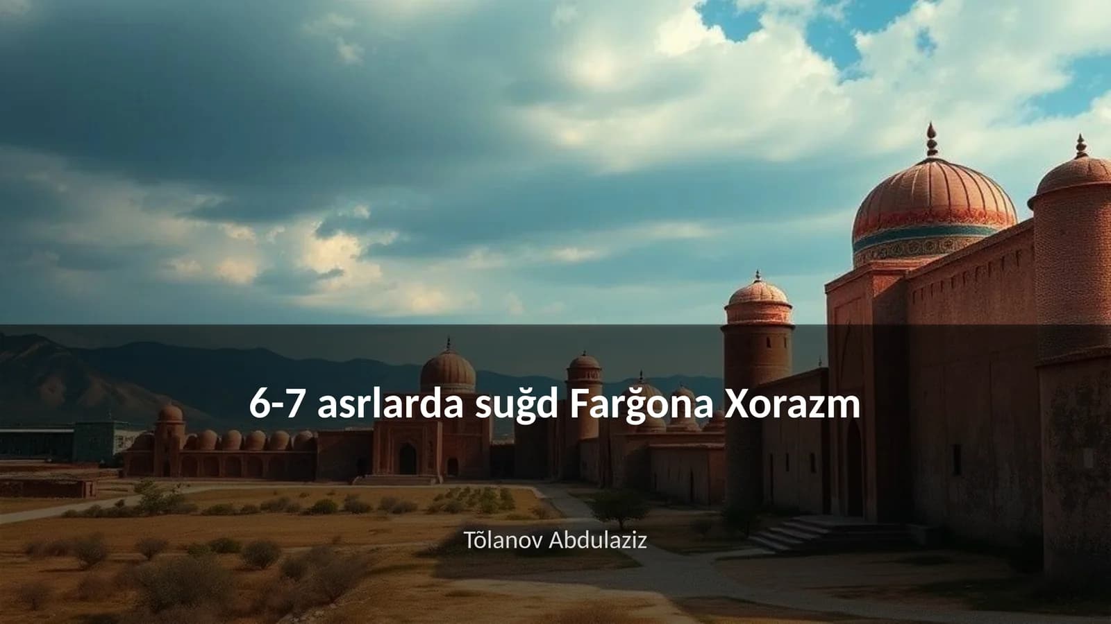 Suğd Farğona Xorazm