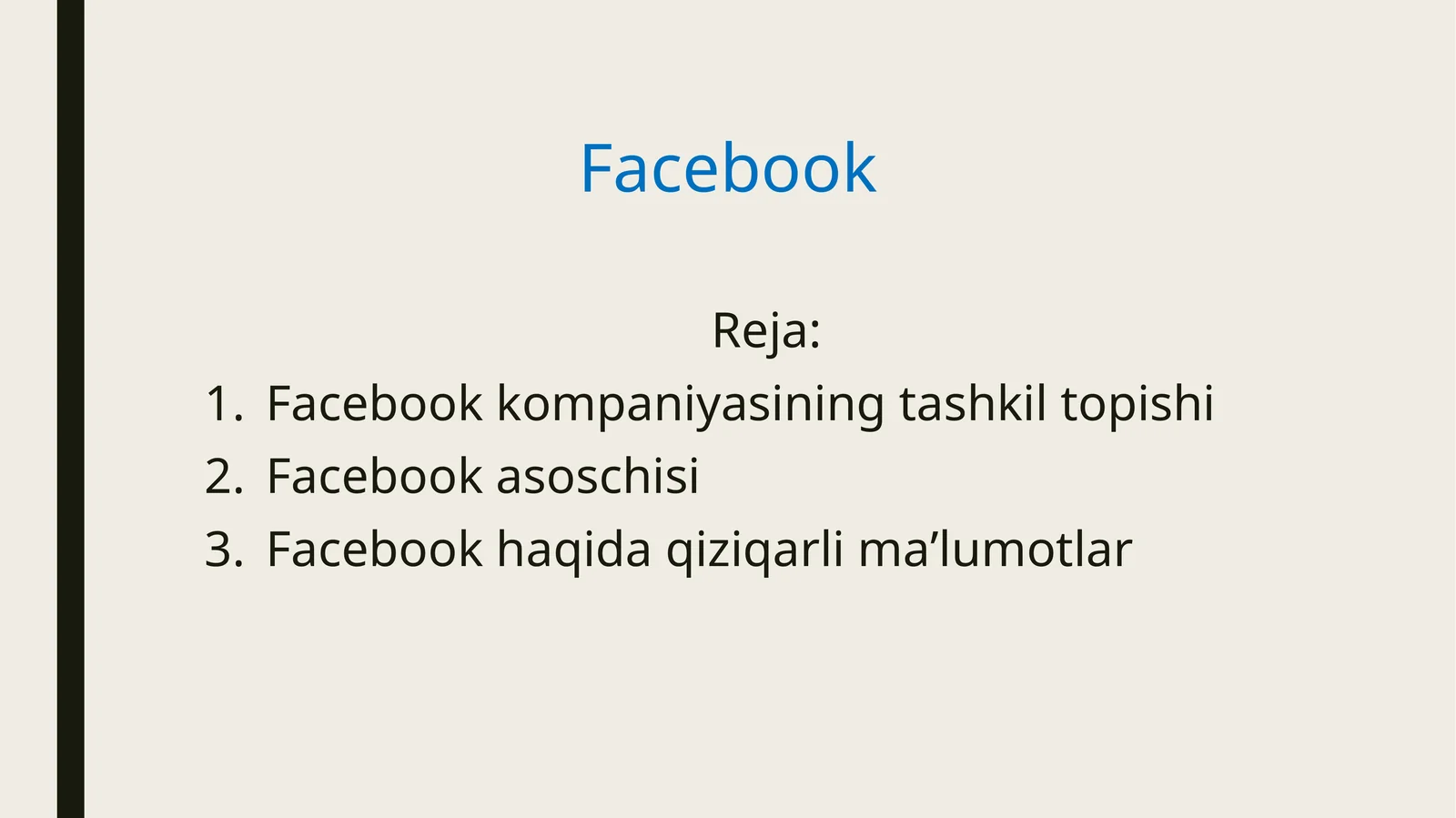 Facebook