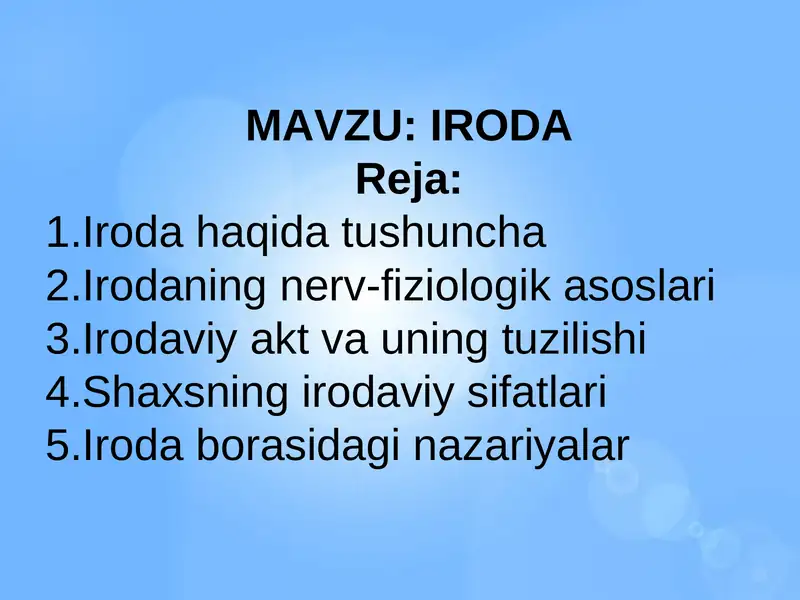 Iroda