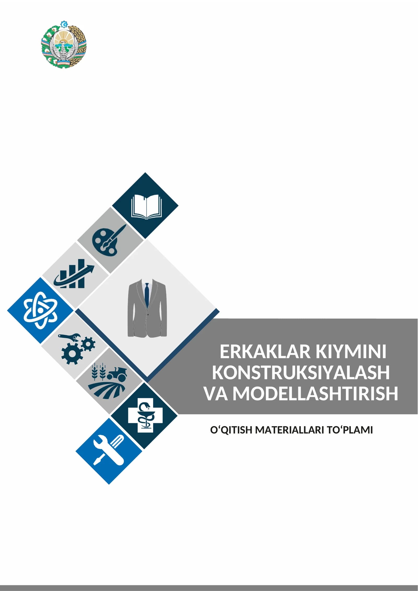 Erkaklar kiyimini konstruktsiyalash va modellashtirish.