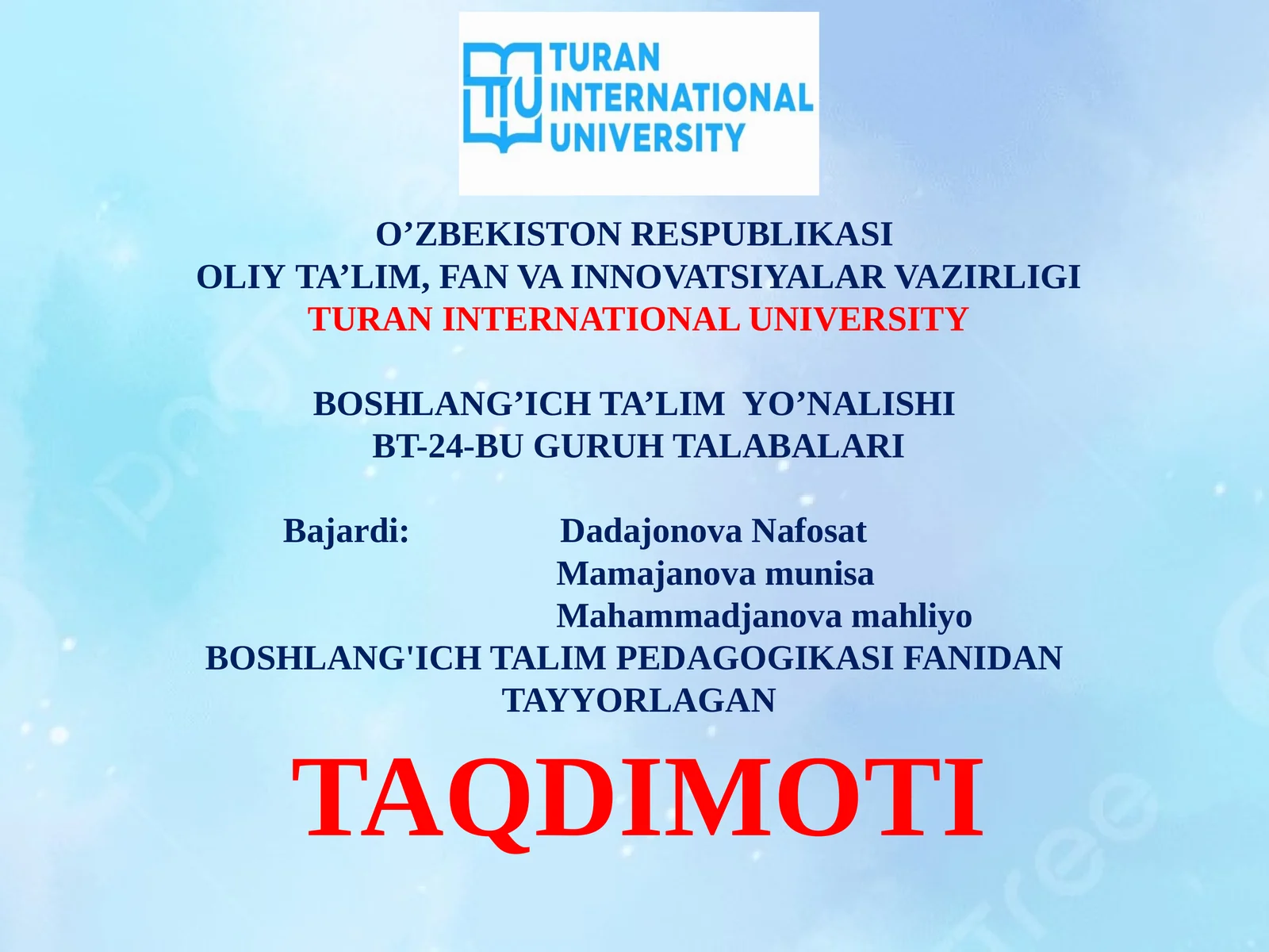 Product slide 1