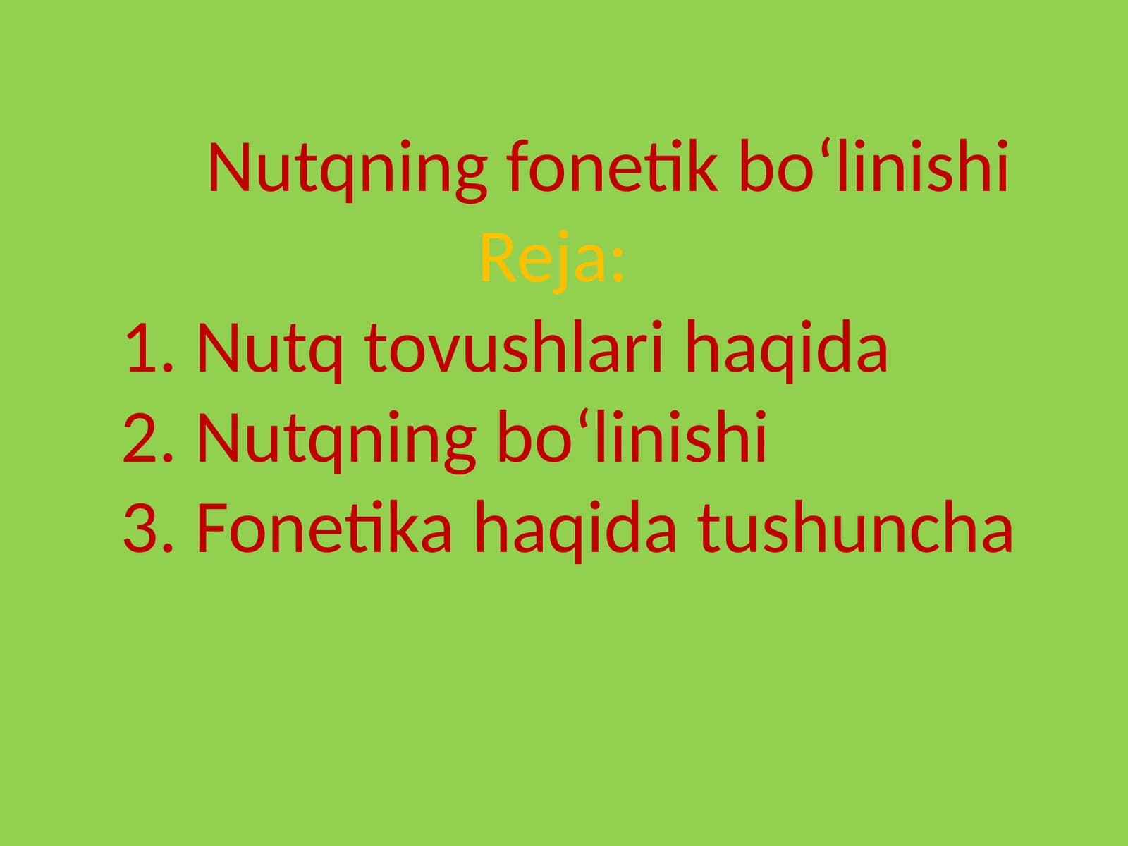 Nutqningfonetikboʻlinishi