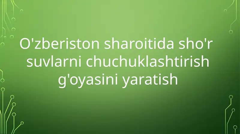 O'zberistonsharoitidasho'r