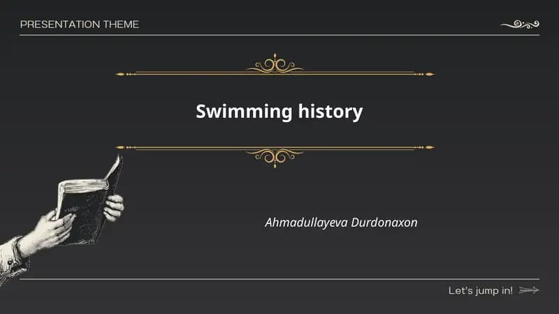 Swimming history