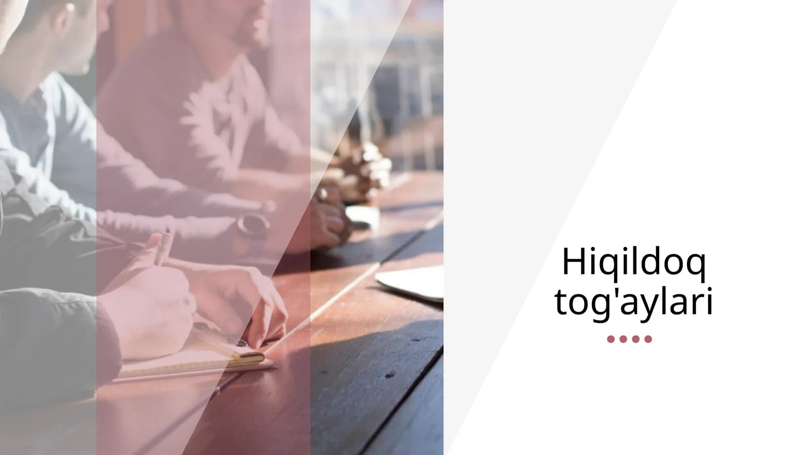 Hiqildoq tog'aylari (3-qism)