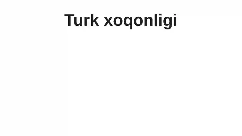Turk xoqonligi